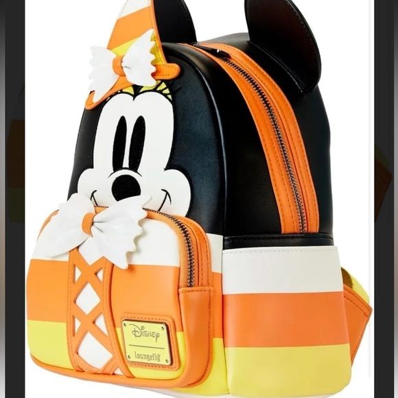 NWT Loungefly Disney Minnie Mouse Halloween Mini Backpack - Picture 2 of 3